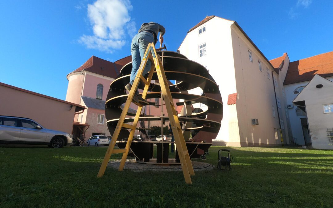 Vabilo na otvoritev Paviljona miru in sožitja